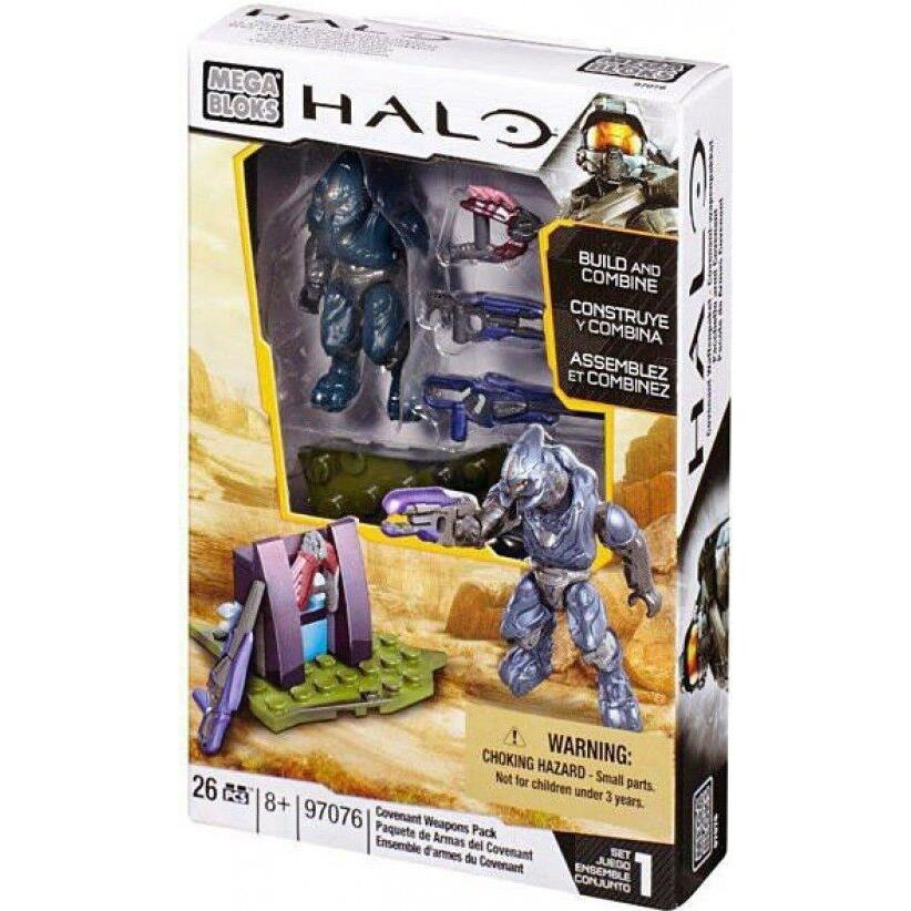 Mega Bloks Halo Covenant Weapons Pack Set 97076