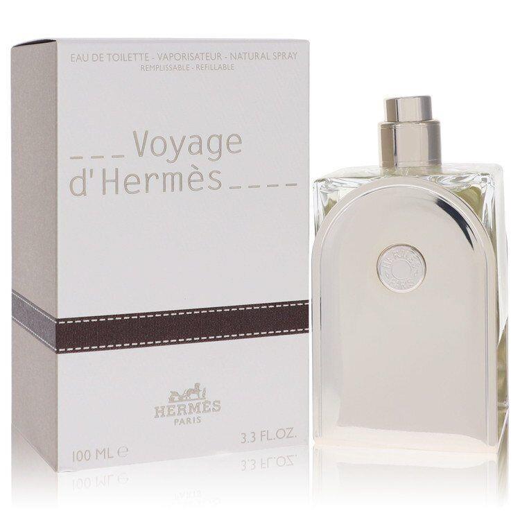 Voyage D`hermes by Hermes Eau De Toilette Spray Refillable 3.3 oz For Men