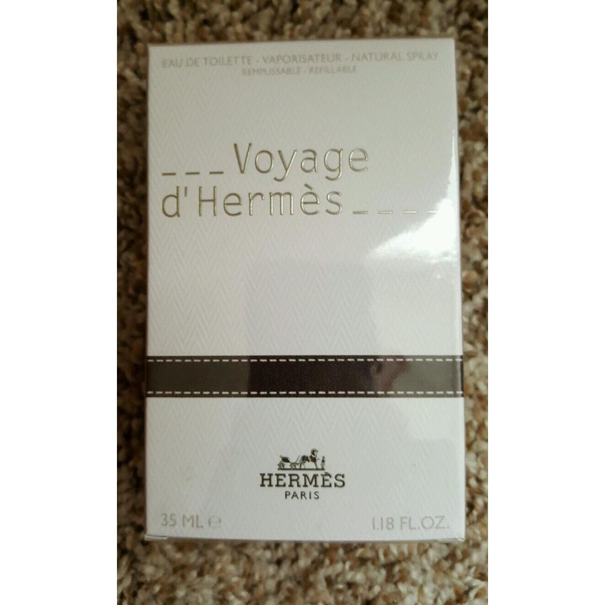 Voyage D`hermes Eau De Toilette Refillable Spray 35 mL / 1.18 oZ