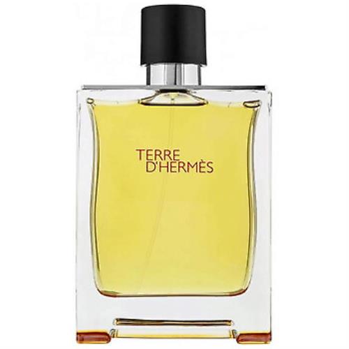 Terre D`hermes by Hermes Pure Perfume Spray For Men 6.8 oz / 200 ml