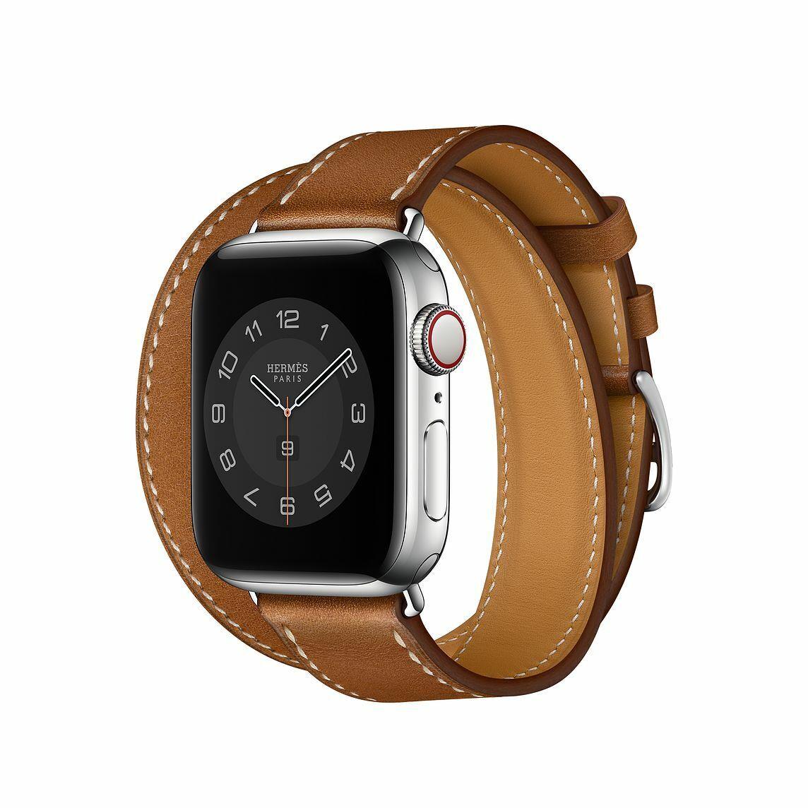 Hermes Double Tour Fauve 40mm Band Only For Apple Watch