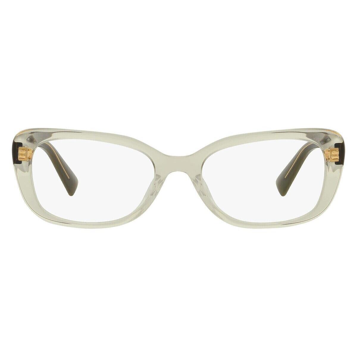 Miu Miu MU07VV 13M1O1 53 Eyeglasses Women Juta Rectangle Optical Frame