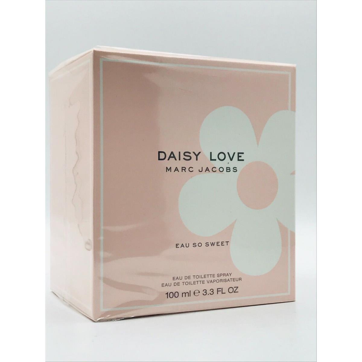 Marc Jacobs Daisy Love Eau So Sweet Women Perfume Edt Spray 3.3 oz