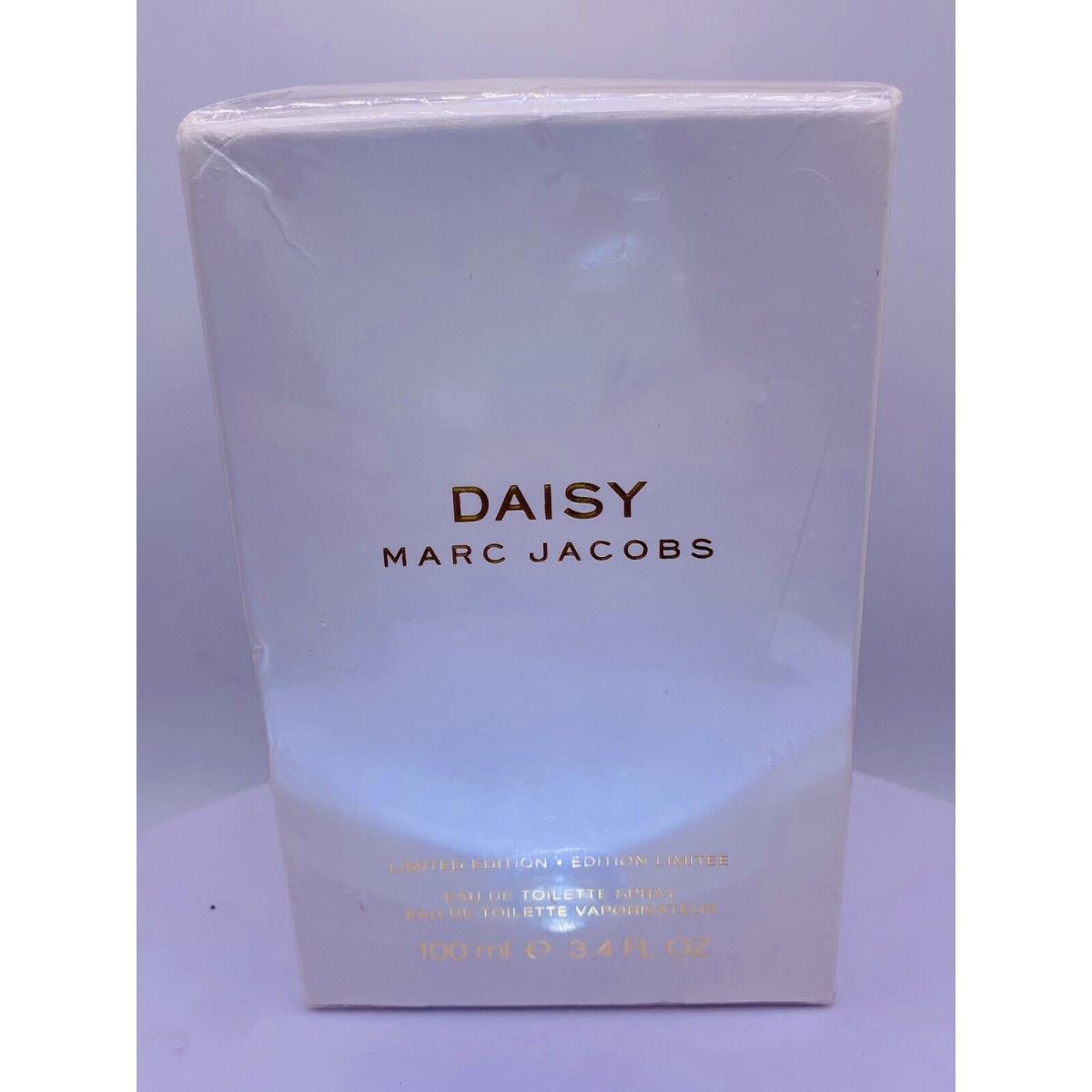 Marc Jacobs Daisy Limited Edition Edt Perfume Spray 3.4oz. White Bottle