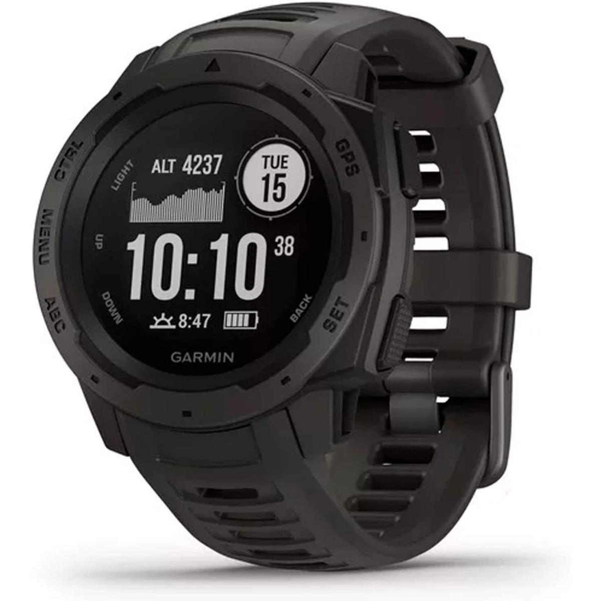 Garmin 010-02064-00 Instinct Rugged Outdoor Watch with Gps Features