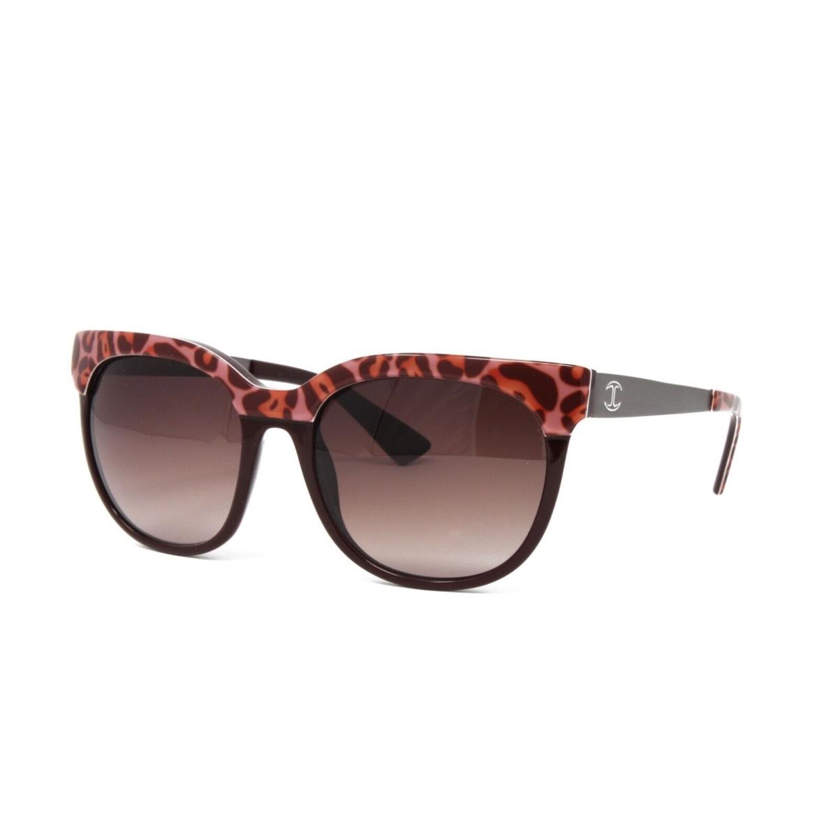 Just Cavalli Women`s Sunglasses JC501S 71F Burgundy 54mm Brown Gradient Lens - Red Frame, Brown Lens