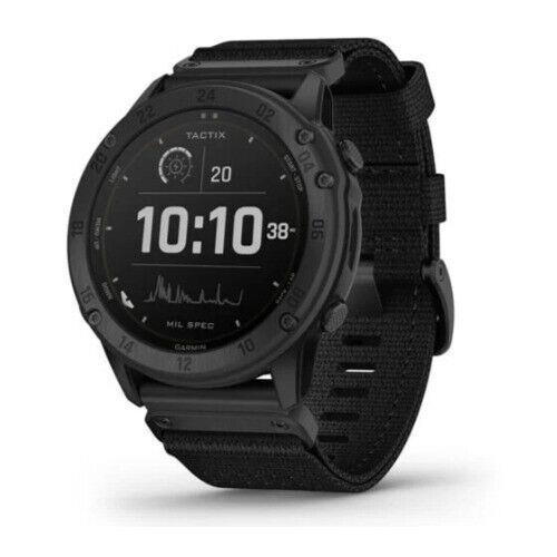 Garmin Tactix Delta Solar Edition Gps Smartwatch with Nylon Band Black