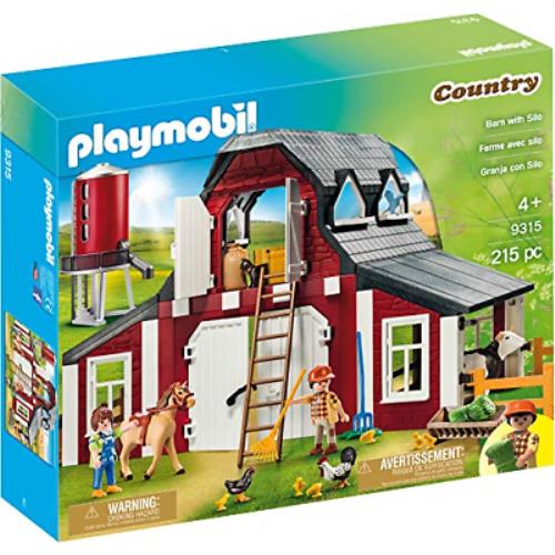 Playmobil Barn with Silo
