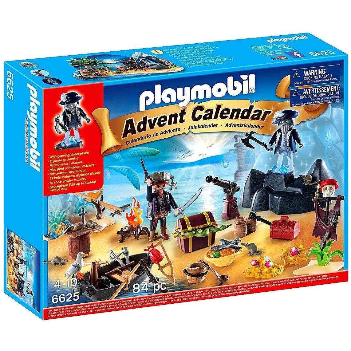 Playmobil Pirates Advent Calendar Pirate Treasure Island Set 6625