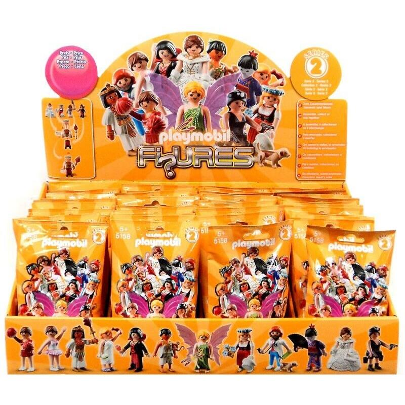 Playmobil Figures Series 2 Orange Mystery Minis Blind Box 48 Packs