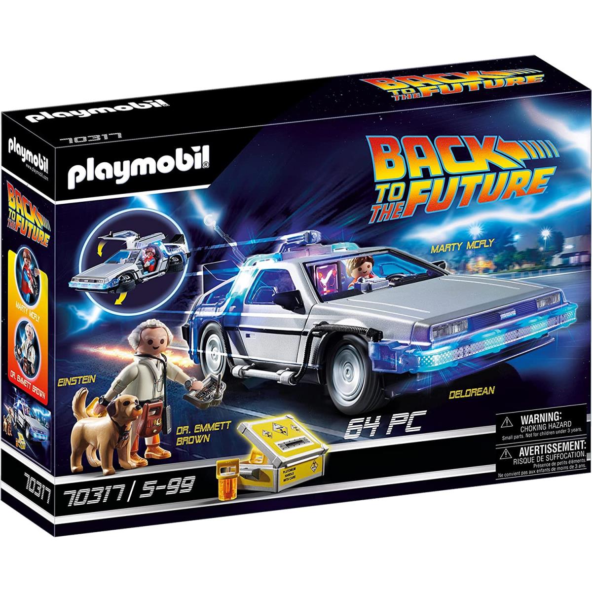 Playmobil Back to The Future Delorean