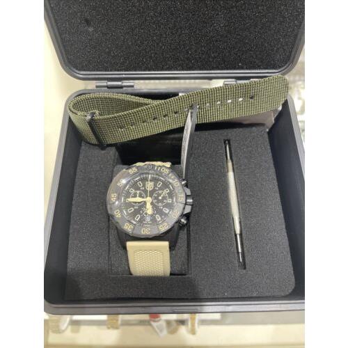 Luminox Navy Seal Foundation Chronograph 45mm Men`s Watch XS.3590.NSF.SET