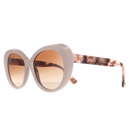 Valentino Sunglasses VA 4113-517413 Antique Pink w/ Brown 52mm