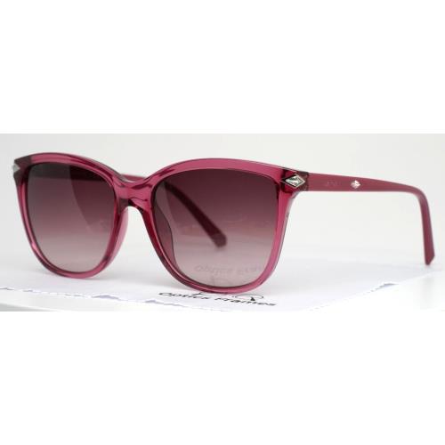 Swarovski SK192 72T Berry Womens Square Gradient Sunglasses 55-17-140 B:46