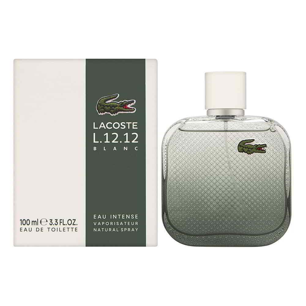 Lacoste L.12.12 Blanc by Lancome For Men 3.3 oz Eau de Toilette Spray