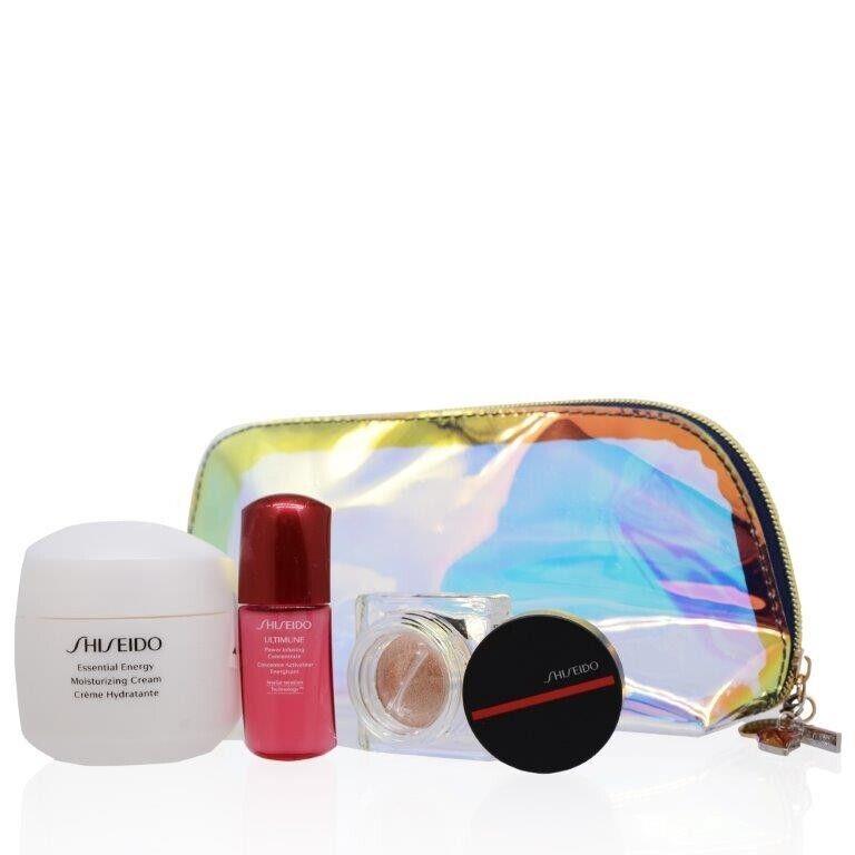 Shiseido Ginza Tokyo Illuminate Your Skin 3 PC Set-new IN Cosmetic Pouch