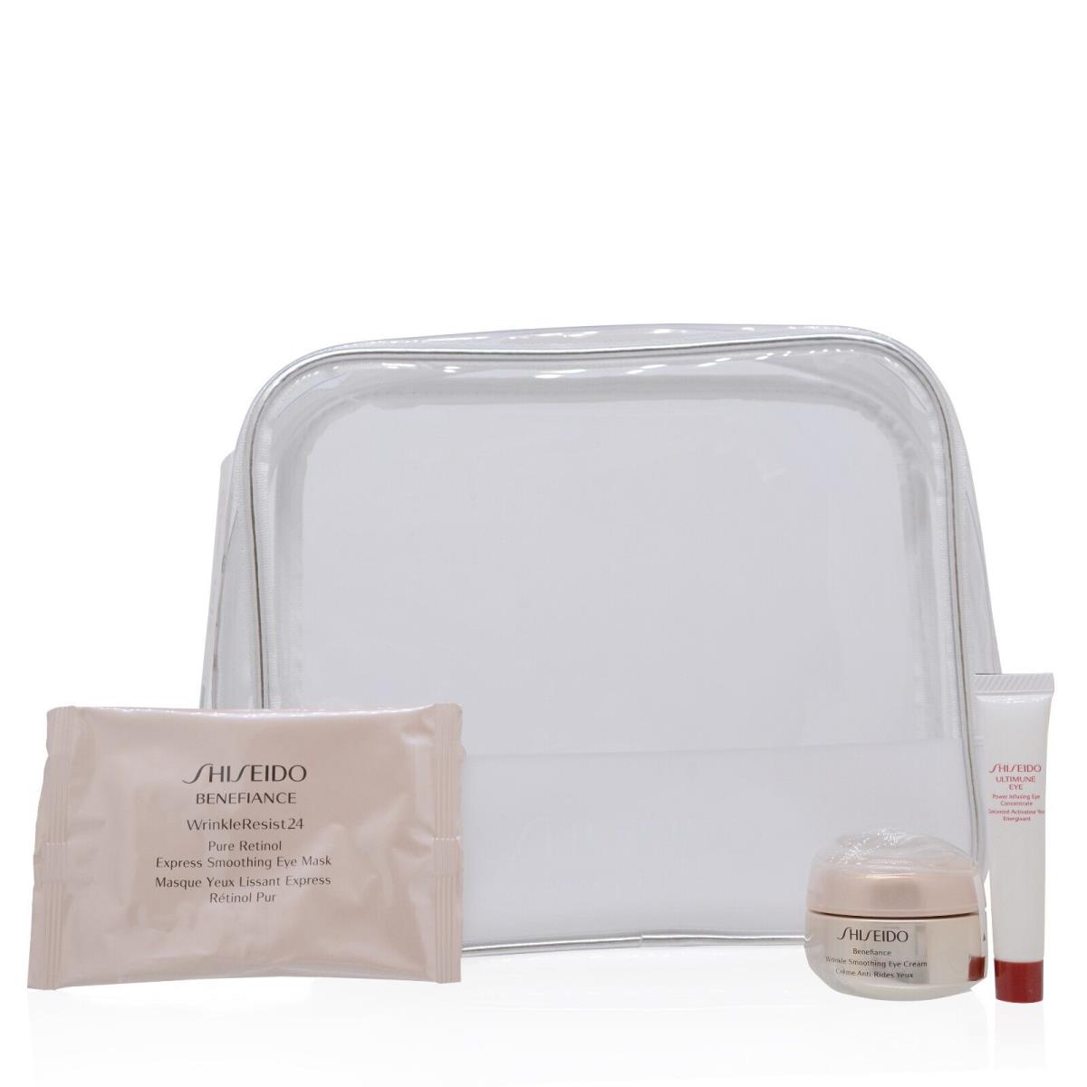 Shiseido/ginza Tokyo Benefiance Wrinkle Smooth Eye 3 Pc. Set