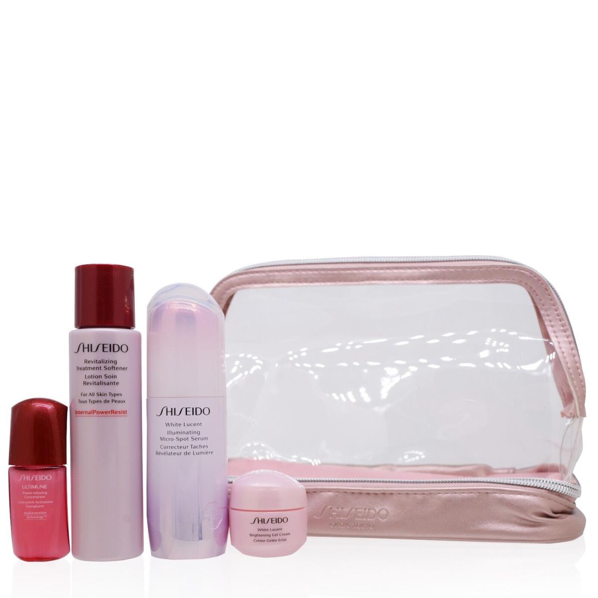 Shiseido/ginza Tokyo Shining Bright Skincare Regime 4 Pc. Set