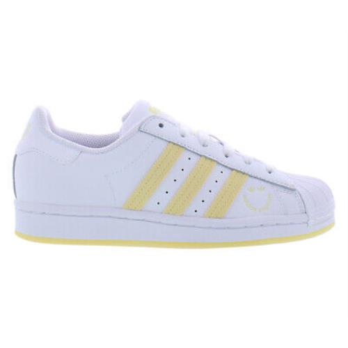 Adidas Superstar Womens Shoes - White/Yellow , White Main