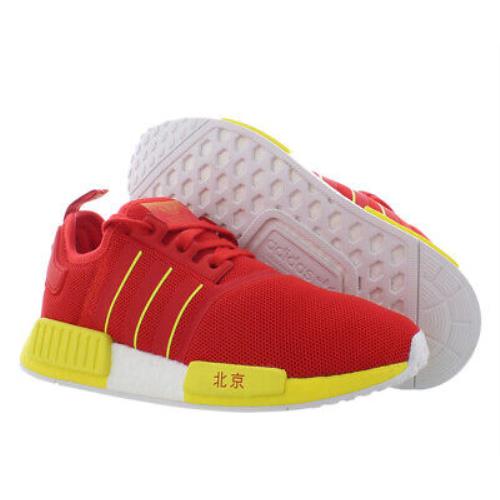 Adidas Nmd_R1 Mens Shoes - Active Red/Bright Yellow/C , Red Main