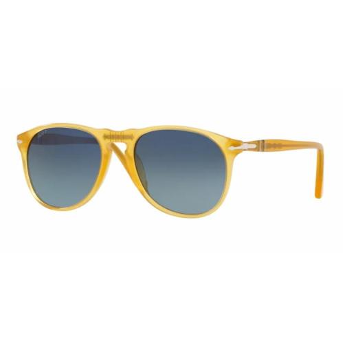 Persol 0PO 9649S 204/S3 Miele/blue Gradient Polarized Sunglasses