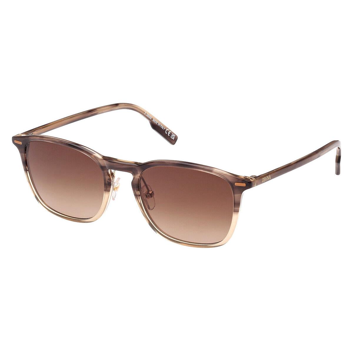 Ermenegildo Zegna EZ0211-H Sunglasses Men Round 52mm