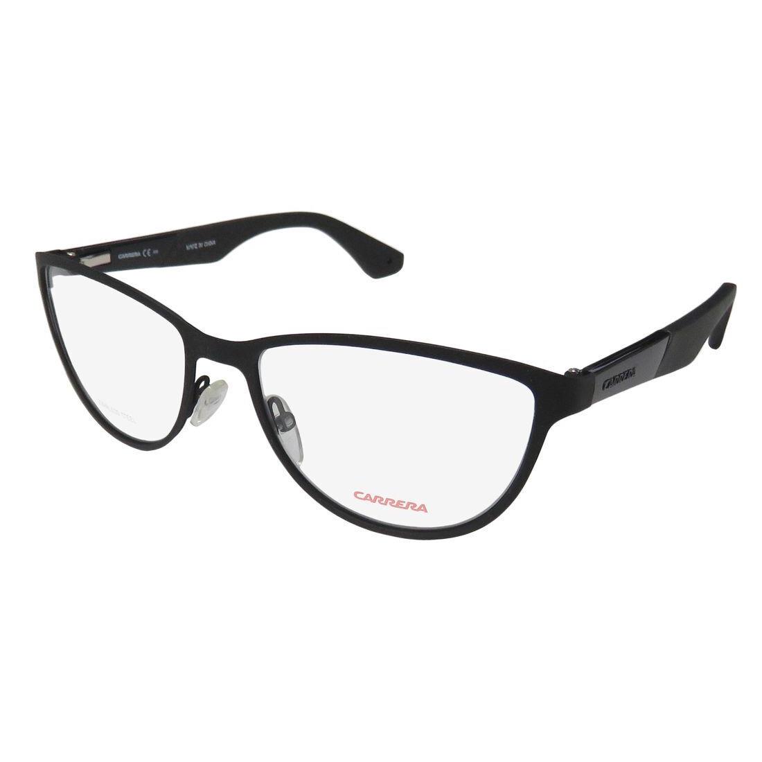 Carrera CA5516 Glasses Full-rim Black 8JO Metal Plastic 54-17-140 Cat Eye