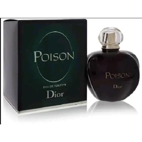Dior Poison Perfume 1 Oz Oriental Floral Fragrance Eau De Toilette Spray For Women