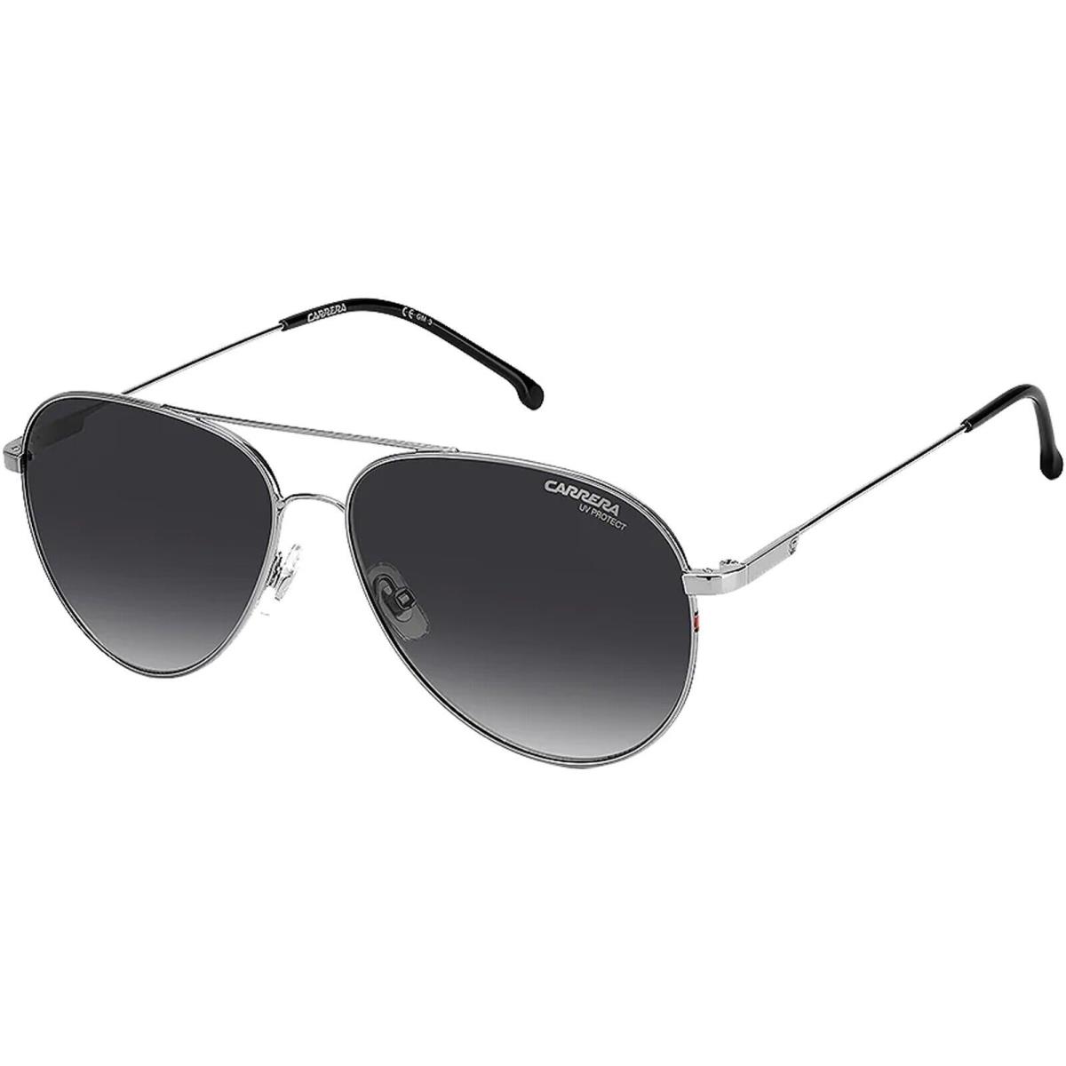 Carrera Ruthenium Small Fit Aviator Sunglasses w/ Gradient Lens CA2031TS 06LB 9O