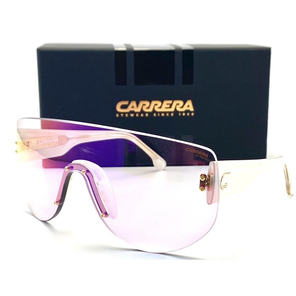 Carrera Flagbag 12 2UCTE White Sunglasses 99-01 140 V W/case