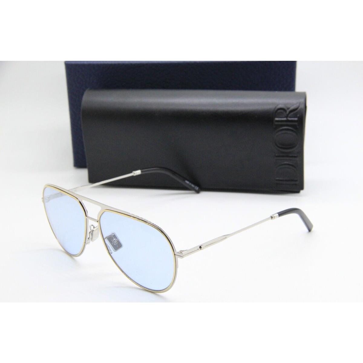 Christian Dior Essential A2U F0I8 Silver Sunglasses Wcase 60-14