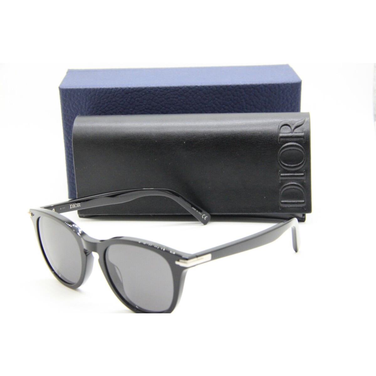 Christian Dior Diorblacksuit R3I 10A0 Black Sunglasses Wcase 50-20