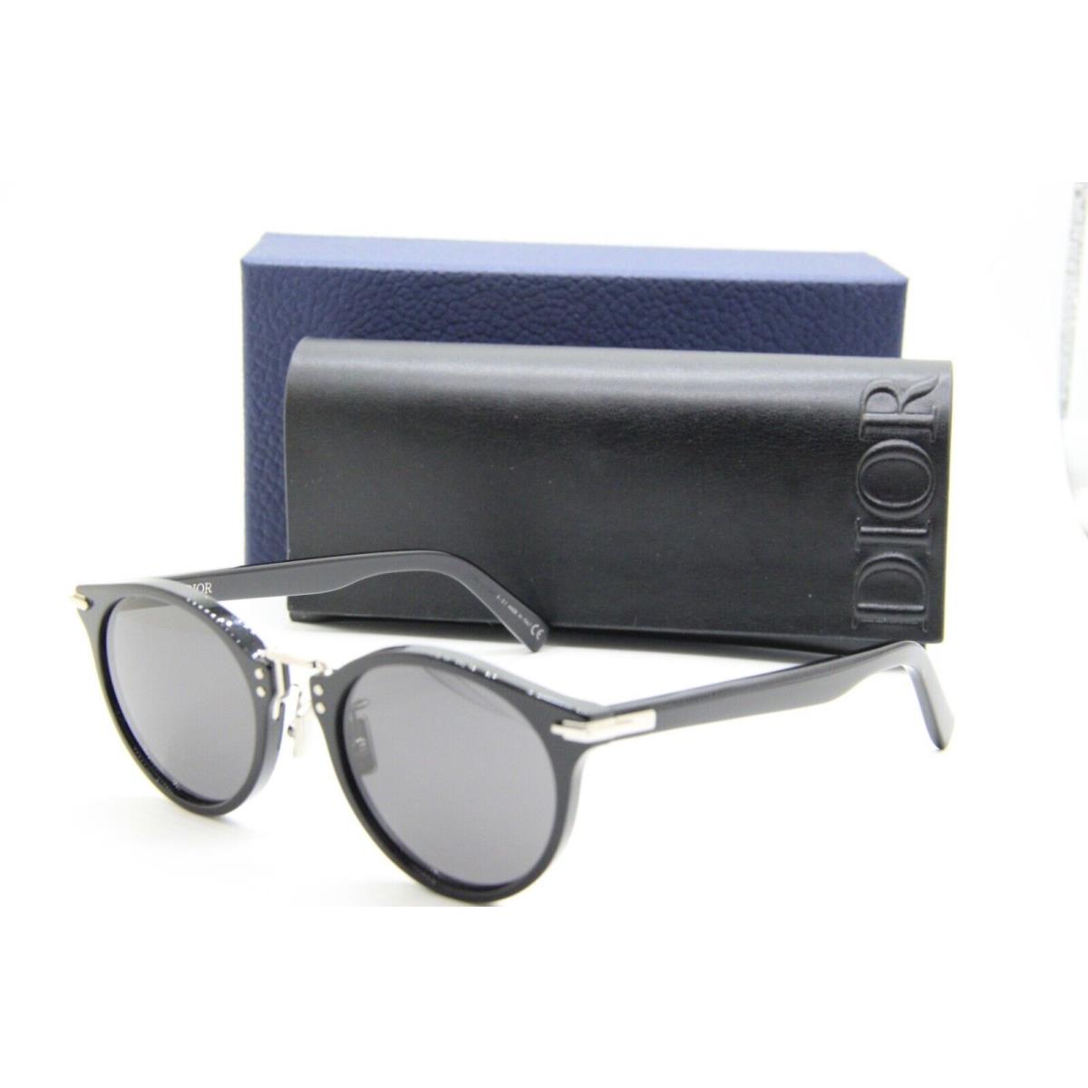 Christian Dior Diorblacksuit R4U 10A0 Black Sunglasses Wcase 51-20