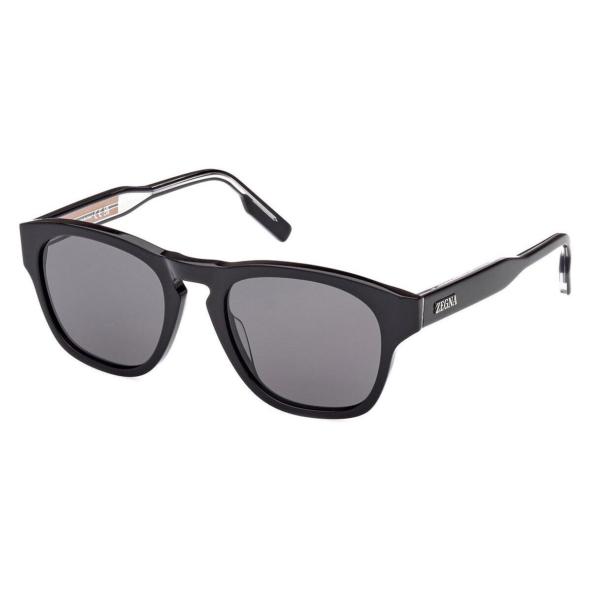 Ermenegildo Zegna EZ0221 Sunglasses Men Round 52mm