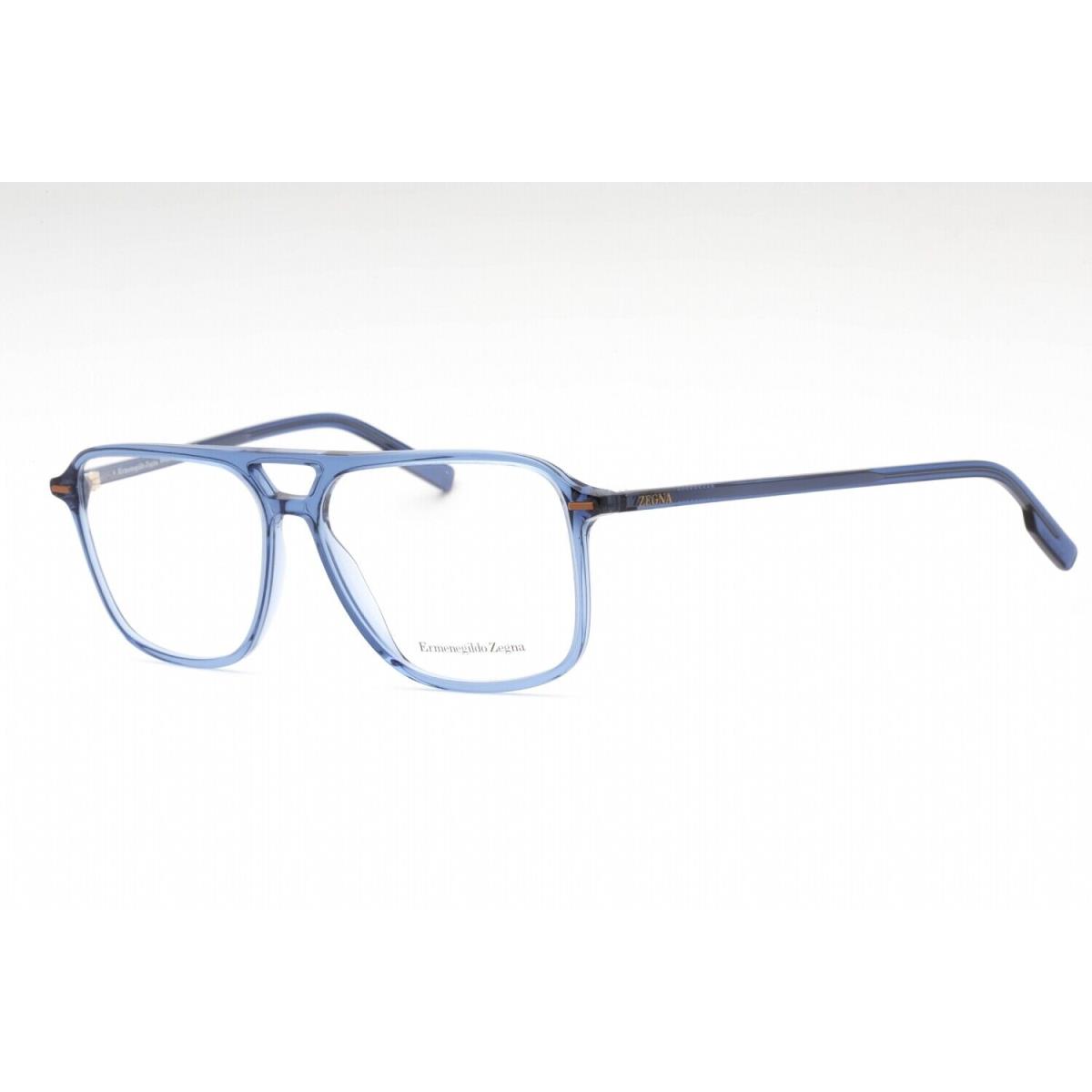 Ermenegildo Zegna EZ5247-090-57 Eyeglasses Size 57mm 14mm 145mm Blue Men