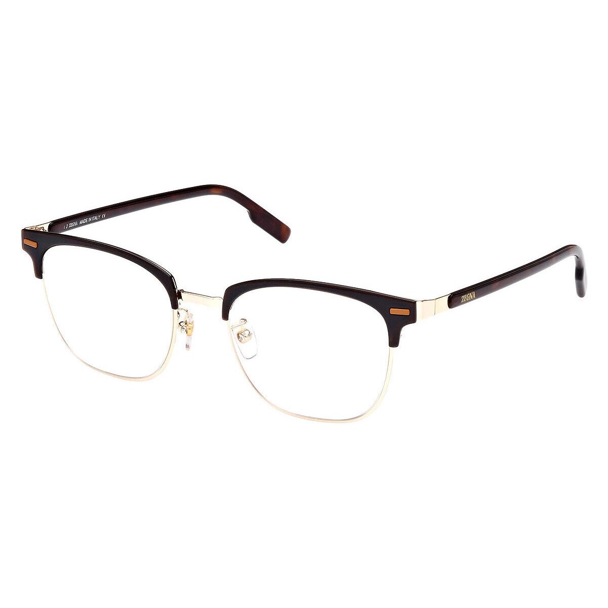 Ermenegildo Zegna EZ5250-H Eyeglasses Men Browline 52mm