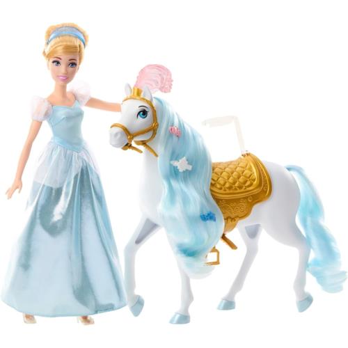 Mattel Disney Princess Toys Cinderella Doll with Horse