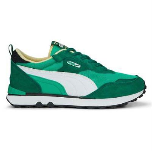Puma Rider Fv Retro Rewind Lace Up Mens Green Sneakers Casual Shoes 39016805