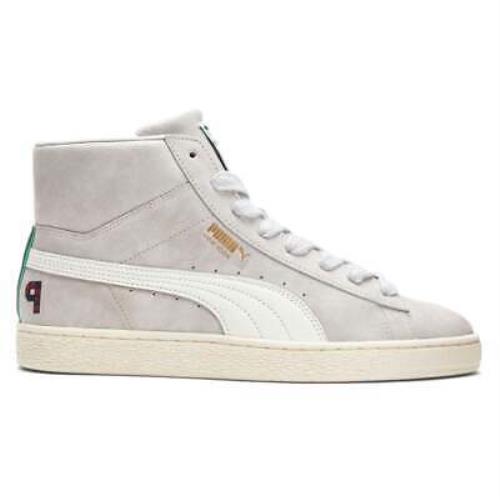 Puma Suede Park Flagship High Top Mens Off White Sneakers Casual Shoes 39339001 - Off White