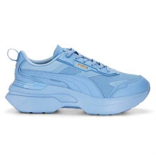 Puma Kosmo Rider Tonal Lace Up Womens Blue Sneakers Casual Shoes 38988201 - Blue