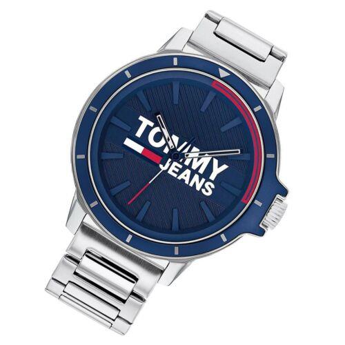 Tommy Hilfiger Jeans Houston Analog Blue Dial Stainless Steel Mens Watch  1791823 - Tommy Hilfiger watch - 885997392457 | Fash Brands