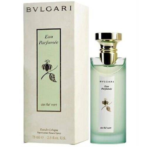 Eau Parfumee AU The Vert Bvlgari 2.5 oz / 75 ml Edc Women Perfume Spray
