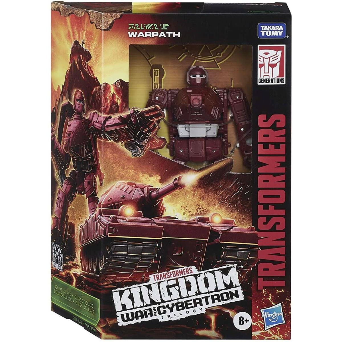 Kingdom: War For Cybertron Trilogy Warpath Deluxe Action Figure WFC-K6