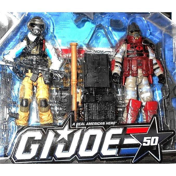 GI Joe 50th Anniversary Steel Brigade Iron Genadier Toys R Us Tru 2014 50 25th