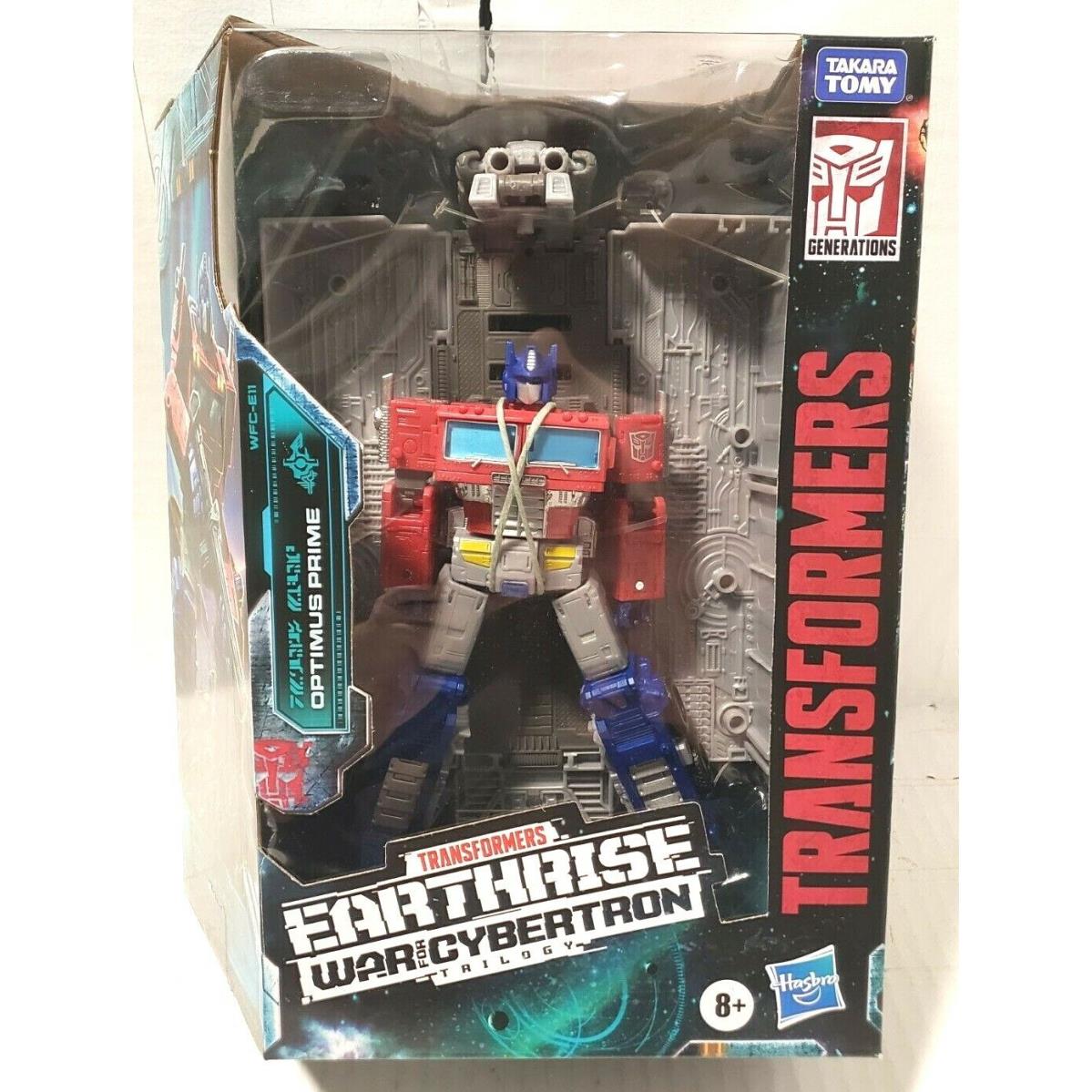 Transformers Cybertron Earthrise Leader WFC-E11 Optimus Prime 7 Inch Action Toy