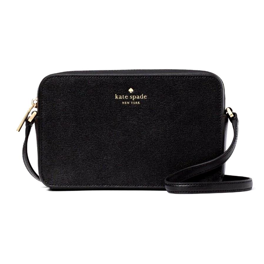 New Kate Spade Sienna Crossbody Bag Leather Black