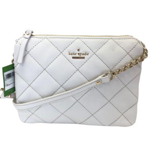 Kate New York Emerson Place Harbor Spade York Emerson Place Harbor Quilted Leather Crossbody Cement