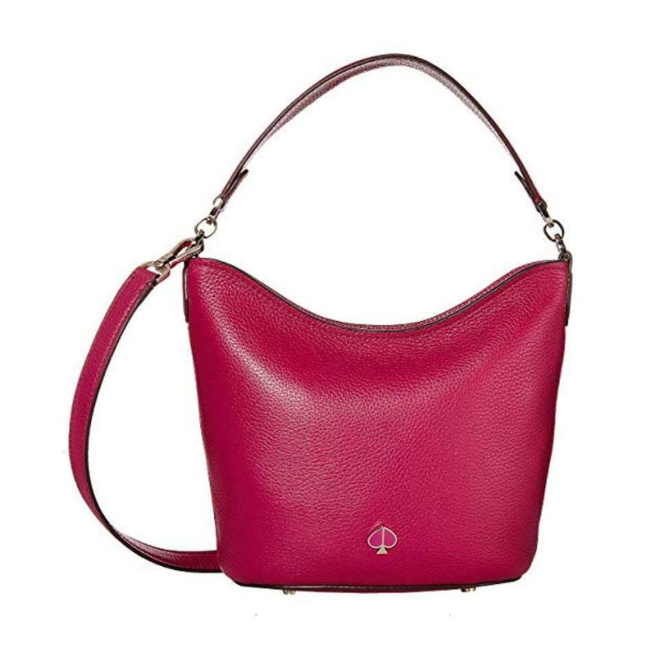 Kate Spade NY Polly Small Hobo Crossbody Berry Blitz in Pkg