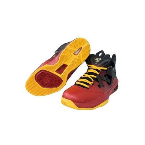 Nike Men`s Air Jordan Melo M9 Blk/red 551879-028 Basketball Shoes Size 11.5