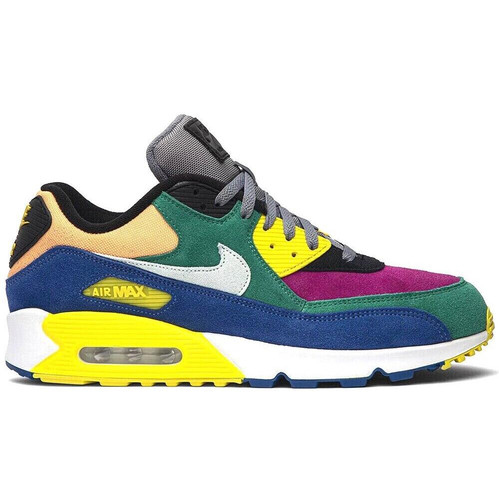 Nike Air Max 90 QS Viotech 2.0 CD0917-300 Men`s Shoe Lucid Green/game Royal